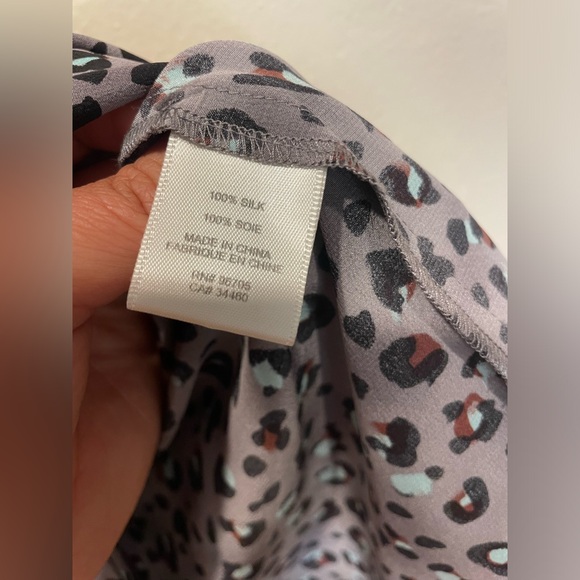 Rebecca Taylor Silk Cheetah Mini Dress - Picture 5 of 6